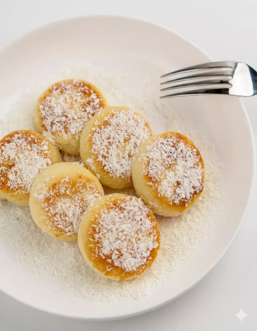 Syrniki with Coconut